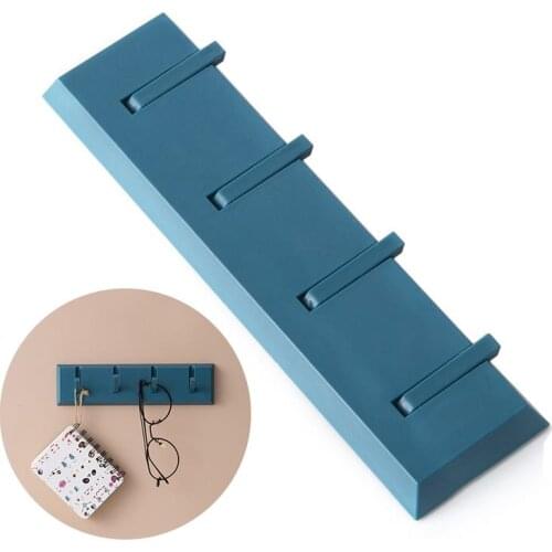 Coat Rack Hook Creative Heavy Duty Wall Hanger Self-adhesive Hook for Bathroom