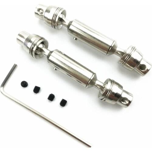 Ural Truck RC Car Spare Parts Metal Front Rear Drive Shaft for Henglong WPL Ural B36 B16 C14 C24 B24