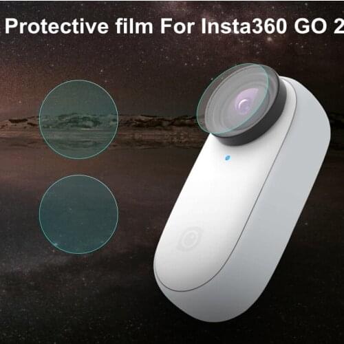 Protective Film For Insta360 GO 2 HD Tempered Glass Film Lens Protector Scratch-proof for Insta360 GO 2 Camera Accessories