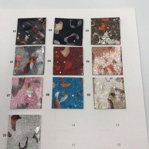 1yard (90x132cm) lridescent PU leather fabric holographic faux leather bags wedding decoration KB020