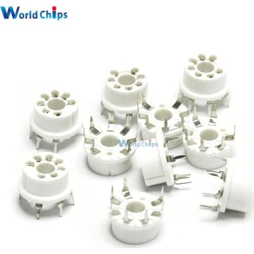 10PCS Mounting Base White Socket MQ2 MQ3 MQ7 MQ9 MQ135 Gas Sensors For Arduino
