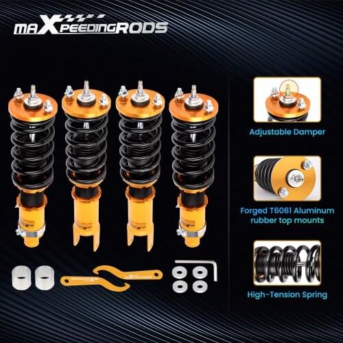 24 Damper Adjustable Coilovers Spring Struts for Honda Civic 5TH Gen 1992–1995
