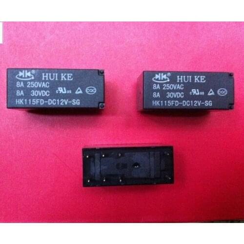 HK115FD-DC12V-SG 2 sets convert 8A 115F-012-2ZS4