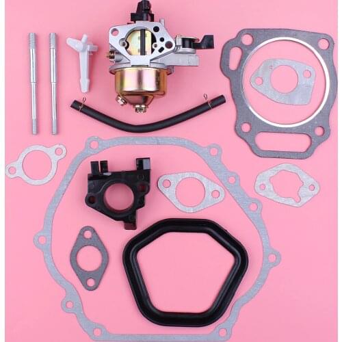 Carburetor Bolt Spacer Full Set Gasket Kit For Honda GX390 13HP Chinese 188F 190F Engine Motor Parts