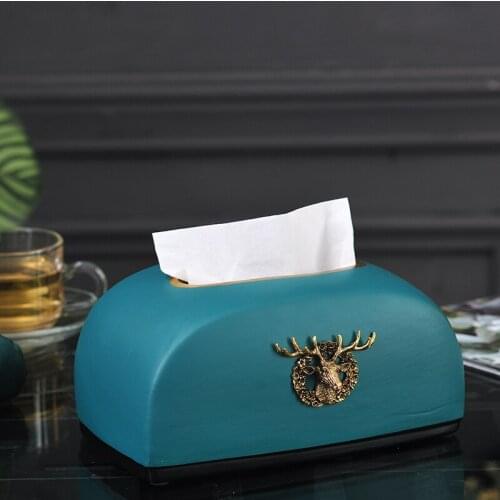 Wedding American napkin carton multifunctional napkin box remote control receiving box European living room tea table carton