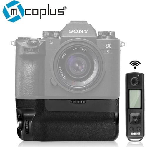 Mcoplus Meike MK-A9 Pro Battery Grip Built-in 2.4GHz Remote Controller Up to 100M to Control shooting Vertical-shooting Function