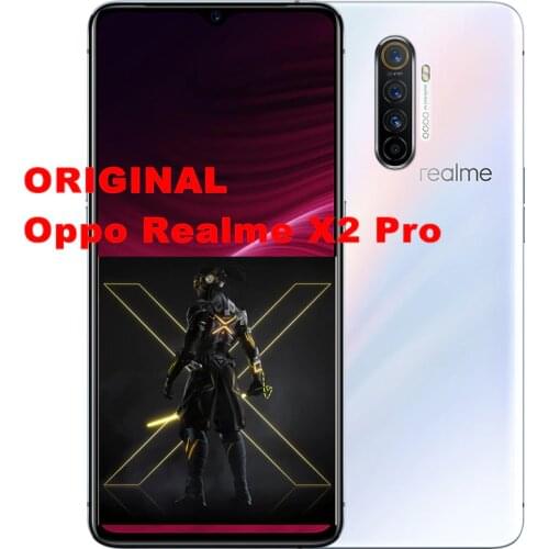 Stock Original Realme X2 Pro Smart Phone Android 9 Snapdragon 855 Plus 6.5" 90HZ 12G RAM 64.0MP 50W Super VOOC relme x2 pro