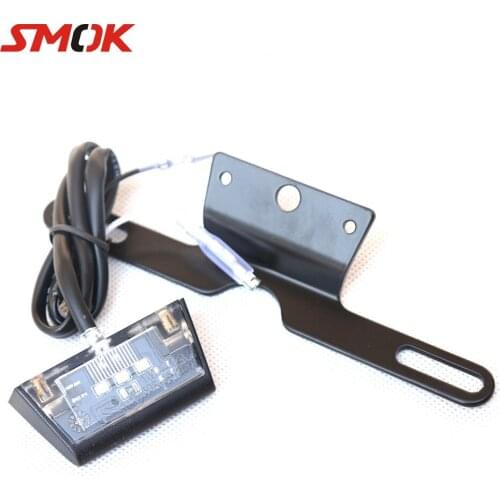 SMOK Motorcycle License Plate Mounts