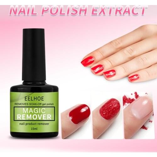 Nail Gel Polish Remover For Manicure Fast Clean Within 2-3 MINS UV Gel Nail Polish Remove Base Top Coat Nail Cleaner TSLM1