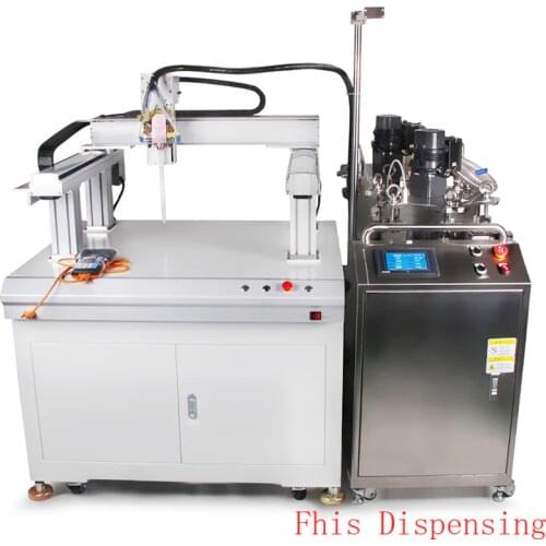 Three Axis Platform Dispensing Machine Full Automatic AB Filling Machine Two Component Glue Filling Equipment Double