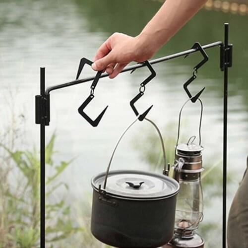 Outdoor S-shaped Hook Stainless Steel Camping Connection Buckle Stainless Steel Metal Hook Connecting Buckle Storage Hook