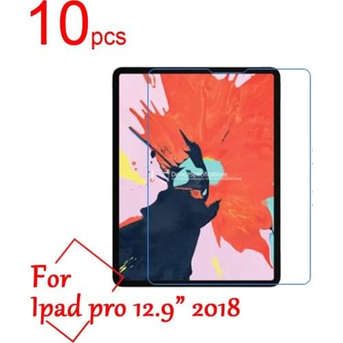 10pcs Ultra Clear/Matte/Nano anti-Explosion LCD Tablet Screen Protector Film For apple Ipad pro 12.9 (2018) Protective Film