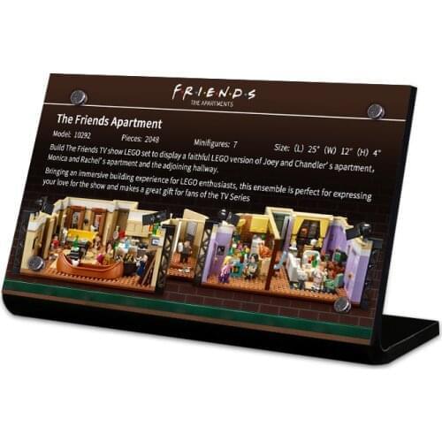 The Acrylic Display Stand Brand 10292 For The Friends Apartments Building Blocks Kit