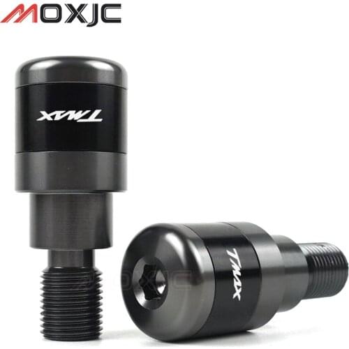CNC Aluminum Modified Handlebar Grips Plug Handle Bar Ends Cap Slider for YAMAHA TMAX 560 Tech MAX TMAX 530 TMAX 500