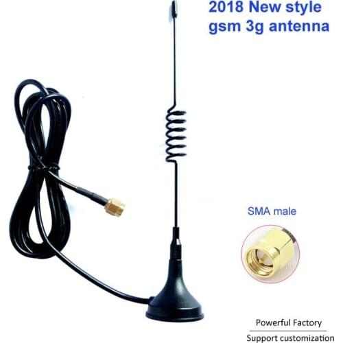 High quality range indoor omni external 3g antenna 5dbi 900/1800 mhz gsm Antenna 1pcs