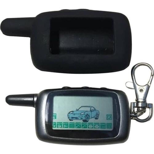 Car Security System Anti-theft Alarm 2-way B9 Remote Control with Display Screen Car Accessories