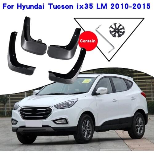 Car Fender Accessories For Hyundai Tucson ix35 LM 2010-2015 Mudguards Splash Guards Fender Mudflaps Car Fender Mud Flaps