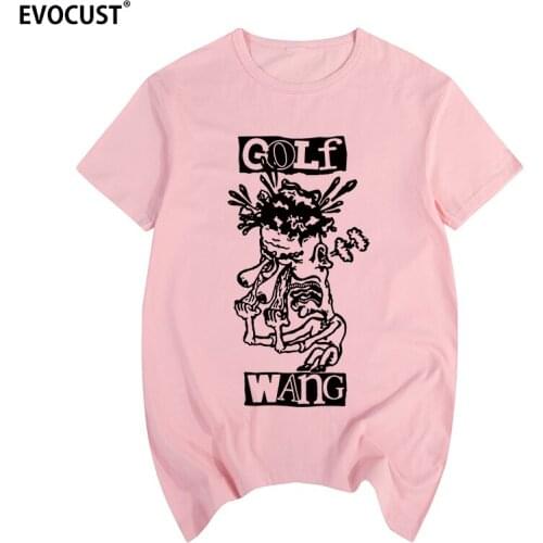 Golf Wang rap Tyler The Creator Streetwear Hip Hop T-shirt Cotton Men T shirt New TEE TSHIRT Womens
