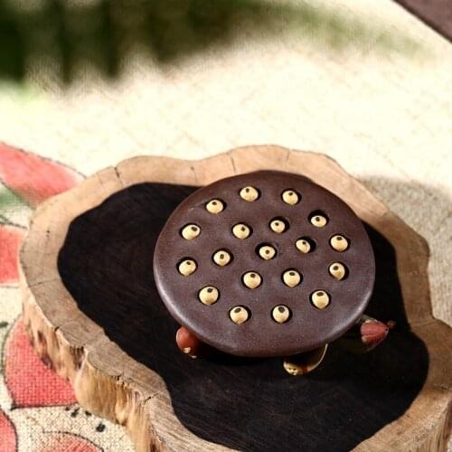 Arts and crafts ceramics ring lotus furnishing articles wholesale tea accessories tea pet processing gift manufacturers