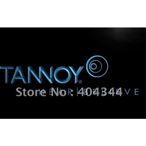 LL119- Tannoy Speakers hi-fi Systems LED Neon Light Sign home decor crafts