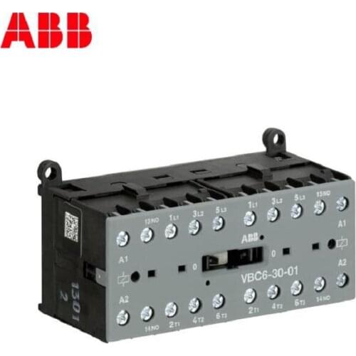 ABB VBC6 3-pole mini reversing contactors DC operated VBC6-30-10 VBC6-30-01