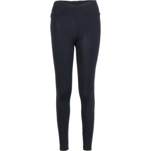 Fashion Ladies Running Athletic Casual High Waist Sports Stretch Long Pants Trousers Womens Black Fitness Leggings