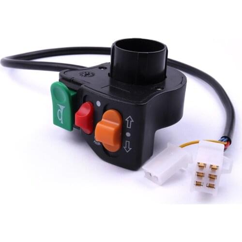New 5Pcs/Lot Universal Turn Signal Horn Switch Headlight Switch For 7/8'' Handlebars Dirt Electric Bike Scooter ATV Accessories