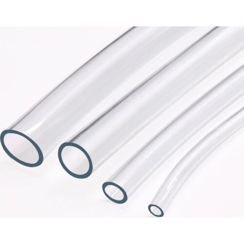 PVC Tube Transparent Soft Pipe Antifreeze Oil Hose Garden Irrigation Soft Hose Plant Watering Pots Irrigation Tube 1 meter