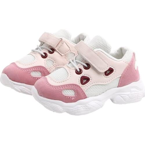 Mesh Breathable Fashion Sneakers For Kids Shoe For Boy Children Non-Slip Sport Shoes Girls School Casual Shoes 1 2 3 4 5 6 Year