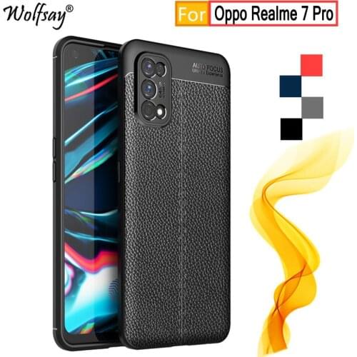 For Oppo Realme 7 Pro Case Rubber Housings Silicone Case For Oppo Realme 7 Pro Phone Cover For Oppo Realme 7 6 Q2i Q2 Pro Case