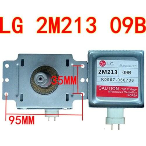 Microwave Oven Parts 2M213 Magnetron for LG 2M213-09B 2M213-09B0 Magnetron (Around the six-hole transverse universal)
