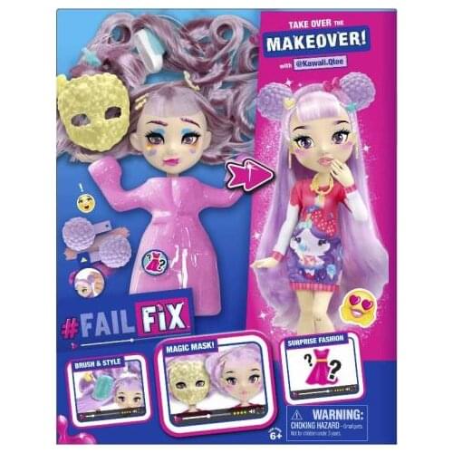 Famous 16073 FAILFIX TAKE OVER THE MAKEOVER KAWAII.QTEE