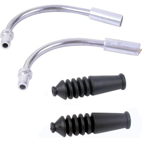 1 Pair Bike V Brake Noodles Cable Guide Pipe Boots Bend Tube MTB Bicycle Brake Line Spare Parts Cycling Bike Accessories
