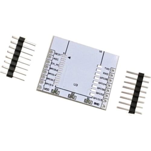 10pcs ESP8266 serial WIFI module adapter plate Applies to ESP-07, ESP-08, ESP-12
