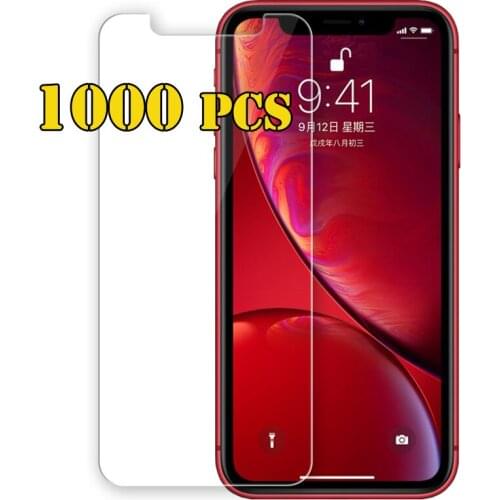 1000pcs 2.5D Tempered Glass Screen Protector Tough Shield Film Guard For iPhone 13 Pro Max 12 Mini 11 XS XR X 8 7 6 Plus SE 5 5S
