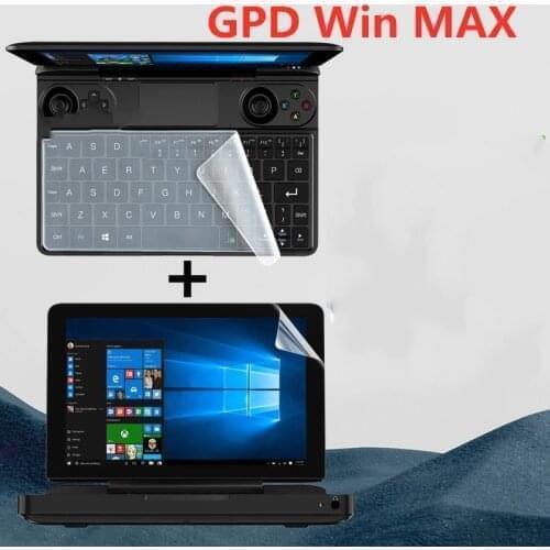 2pcs/lot Clear/Matte/Nano Explosion-Proof Protective Films for GPD WIN MAX Ebook Tablet Screen Protectors