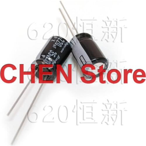 20pcs/50pcs Rubycon PX 220UF 35V 8X11.5mm electrolytic capacitor of Japan 105 degrees 35V220UF 1000-2000 hours