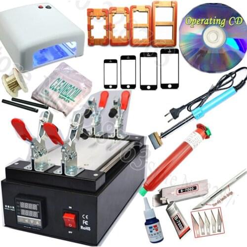 Free shipping Latest LCD Separator Machine /Seperator to Repair /Split /Separate Glass Touch Screen Digitizer for iPhone,Samsung