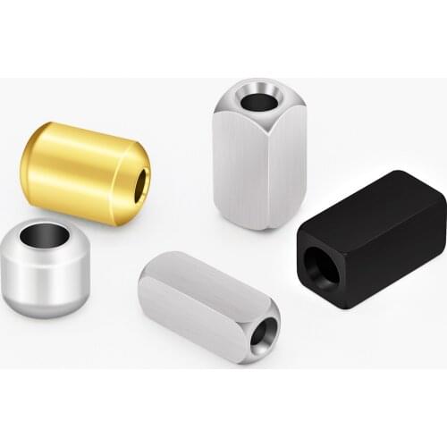 20pcs/lot 304 Stainless Steel Charms Beads 5size Accessory for Bracelet Jewelry Making SP021