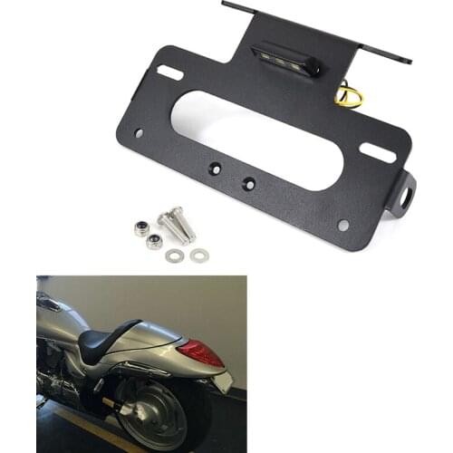 Fit For Suzuki Boulevard M109R M109 M109Rs M1800Rs 2006-2021 Number Plate Holder Bracket Rear Tail Tidy Fender Eliminator Kit