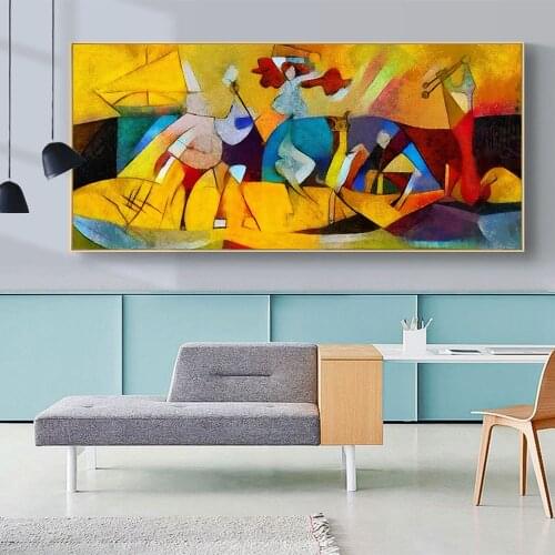 Famous Artworks By Picasso Abstract Wall Art Pictures for Living Room Modern Home Decor Oil Painting Print on Canvas Pictures