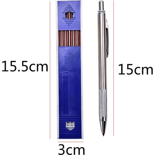 1Set 3.0mm Pencil Mechanical 3.0 mm Drawing Black Color Automatic Healthy and fit