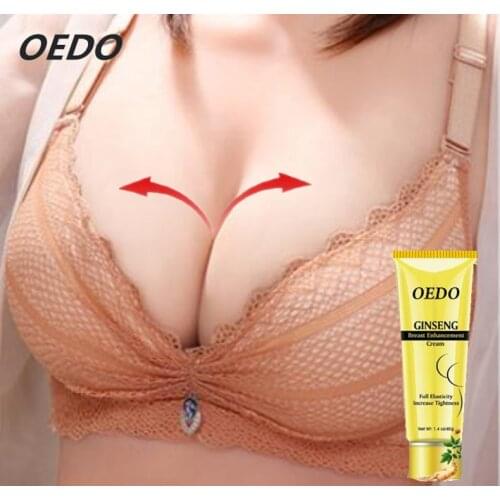 OEDO Ginseng Breast Enlargement Dody Cream Chest Enhancement Promote Female Hormone Breast Lift Firming Massage Up Size Bust