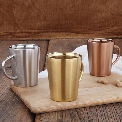 Double Wall Stainless Steel Travel Coffee Mug Unbreakable Cup For Kids Thermal Insulation Tumbler Milk Cups Tea Mugs With Lid