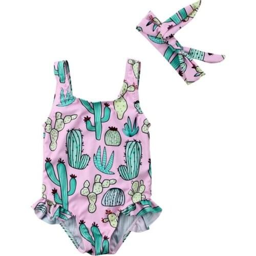 Newborn Baby Kids Girl Swimsuit Swimming Bikini Beachwear