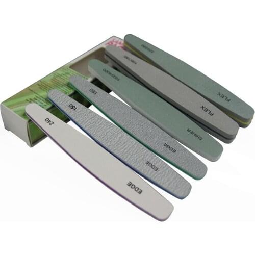 6Pcs/Set Nail File Nail Buffer Polishing Polishing Nail Grinding Block Manicure Pedicure Professional Nail Supplies