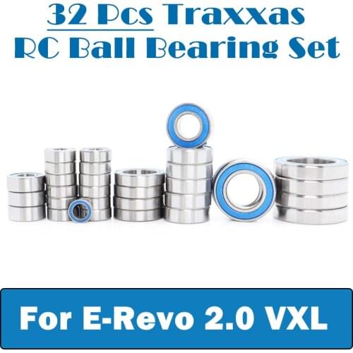 Traxxas RC Ball Bearing Set for E REVO 33Pcs Bearings