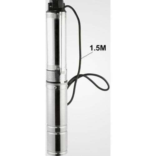 0.5HP Submersible Well Pump 164FT 25.5GPM 220V 1/2HP Deep Stainless Steel Water
