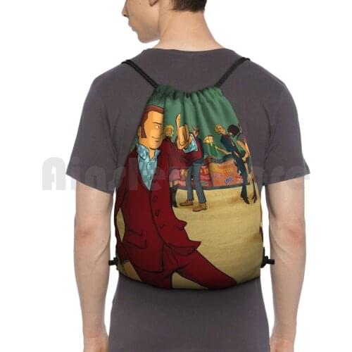 Kings &Amp ; Queens Backpack Drawstring Bag Riding Climbing Gym Bag Reggae Ska Skinhead Smart Spirit Of 69 Dance Dance Floor