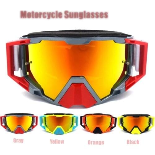 Motorcycle Sunglasses Motocross Goggles Driver Safety Protective Glasses Night Vision Driving Men Woman Adult fit for Helmet K